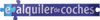 E-alquiler de coches